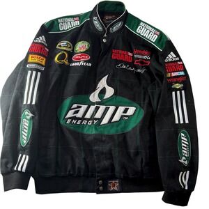 Dale Earnhardt Jr AMP Energy National Guard JR Nation Racing Jacket XL NASCAR